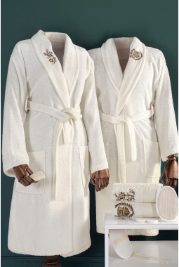 10 Parça Kadın Erkek Bornoz...