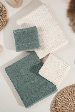 Ece 4'lü Banyo Havlu Seti...