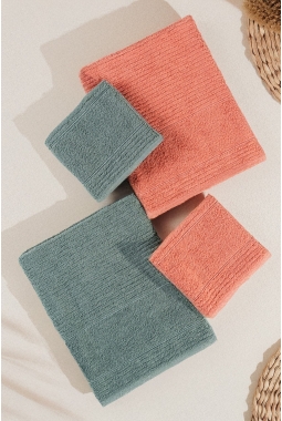 Ece 4'lü Banyo Havlu Seti...