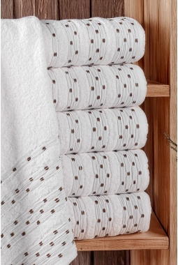 6 Adet 50x90 Pamuklu El ve...